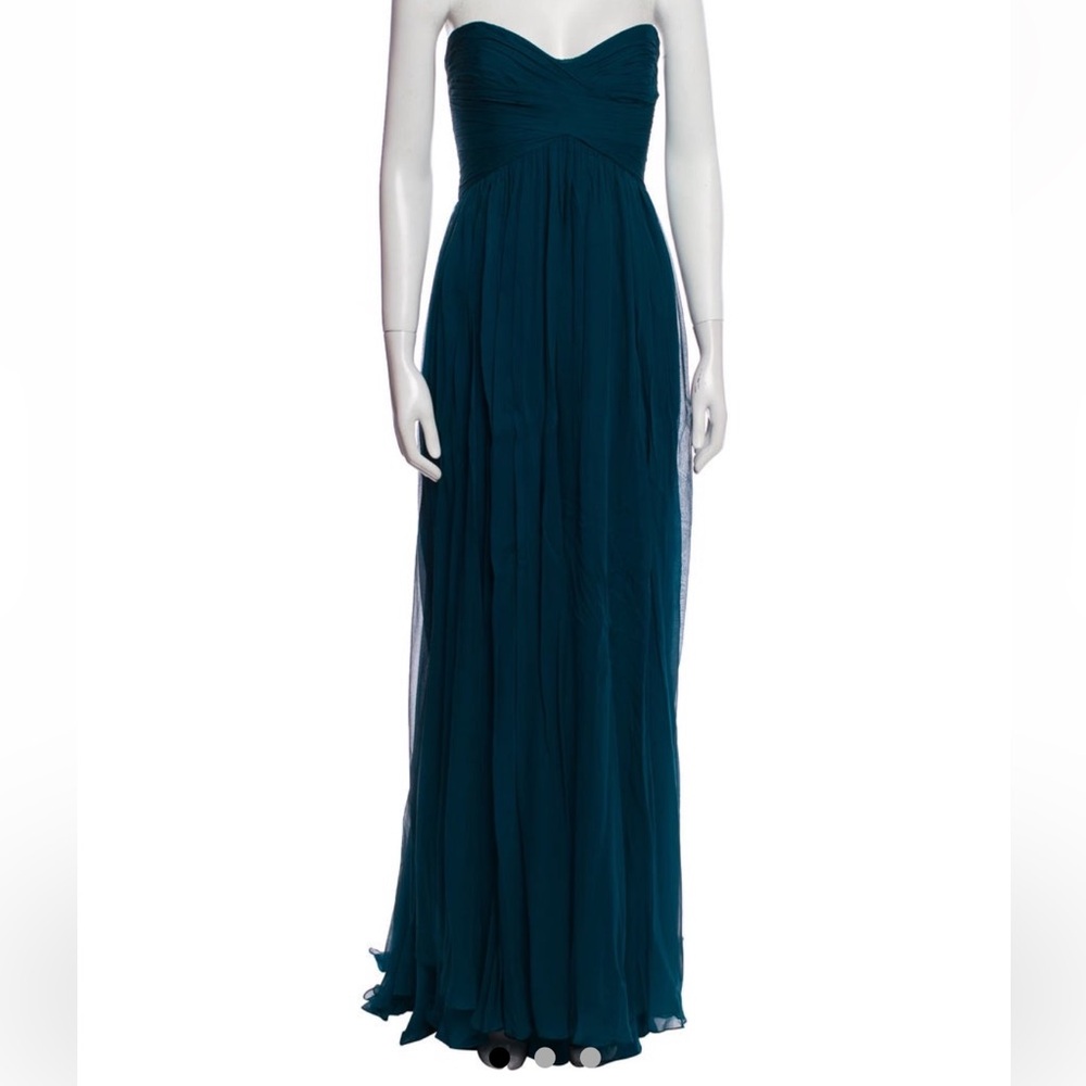 Monique Lhuillier Silk Gown